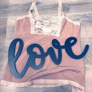 Petite Nude Vintage Lingerie Top by Alice Maloof!